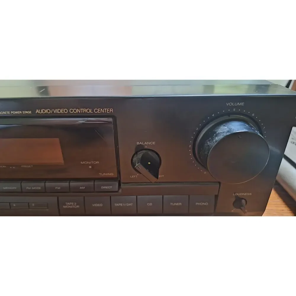 Sony Audio/Video Control Center FM Stereo AM-FM Receiver  Str-D390 Tested